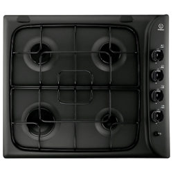 Indesit PIM640ASBK Gas Hob, Black